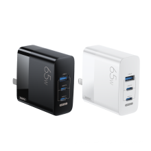 Remax Join Us RP-U59 CN 2C1A portable fast charge Gan 65W Type C PD3.0 Wall Charger for laptop